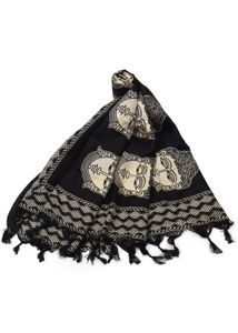 buddha print art silk dupatta