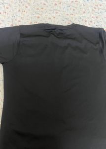 black dry fit oversized (unisex) Tshirt