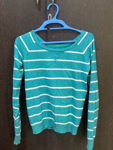 Striped Knit Sweater