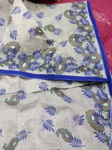 Pure Cotton Saree With Blouse Piece