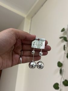 Beautiful silver earrings