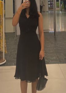 Vintage Elegant Black Dress