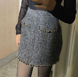 Zara Furry Skirt