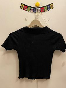 Black Zipper Top 🤗