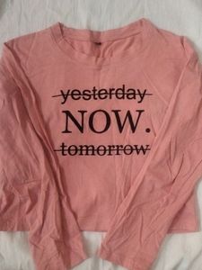 Cute Baby Pink Crop Top