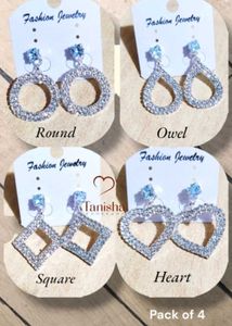 New Glowing Earrings Set