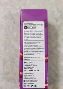 Sugar Pop Lipsticks Enriched With Vit. E