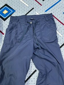 Blue Casual Pants