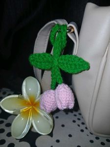 Flower Bag Charm