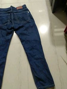 Dark Blue Denim Jeans