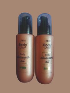 PLUM BODY LOVIN sHIMMER OIL PEACH GLOW (90ML)