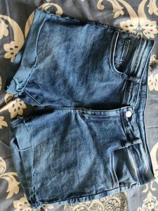 Denim Cut-Off Shorts