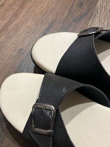 Black Block Heel Sandals | Size EU 40 (UK 6.5)