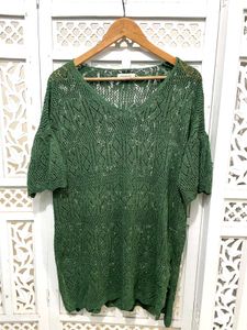 ✈️Imported Green Knit Top (C)