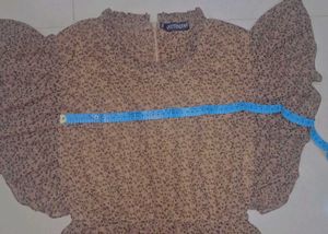 Floral Print Ruffle Dress