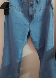 Blue Flare Jeans