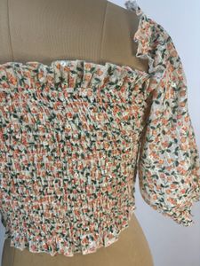 Pretty Floral Crop Top