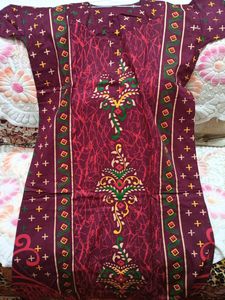 Sanganeri Print Maxi Gown