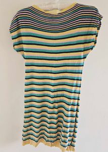 Striped Knit Dress
