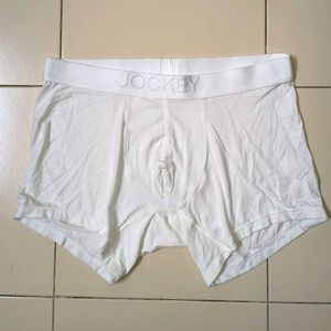 Jockey White Trunks L 🤍