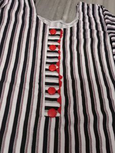 Striped Kurta Set