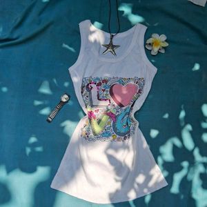 Y2k Fitted Top