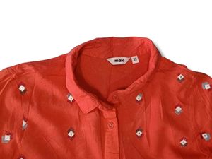 Coral Printed Shirt
