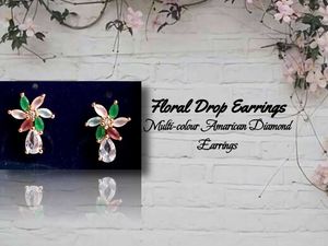 Floral Drop Earrings🌺
