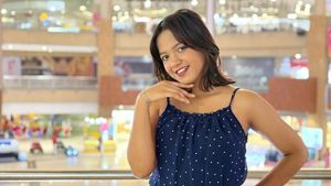 Polka Dot maxi dress