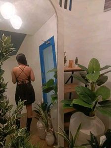 Backless Satin Bodycon Dress