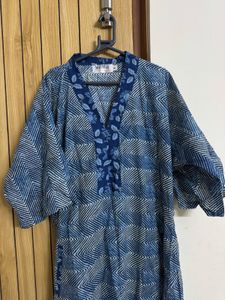 Chevron Print V-Neck Kaftan (buy1 G1)