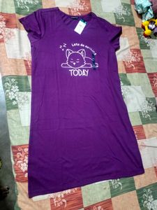 Purple Graphic Tee