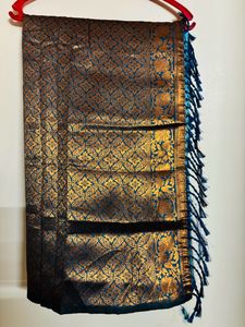 Fixed New Fancy Pattu Saree