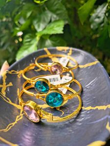 Gemstone Bangle Bracelets