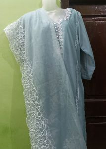 Pakistani Orgenza Suit