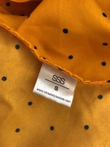Gold Printed Dress(Women’s)