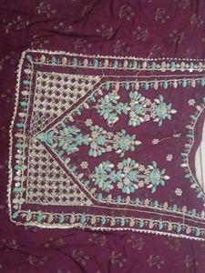 .Embroidered Kurta