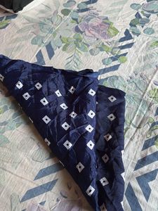 Bandhani Navy Blue Blouse
