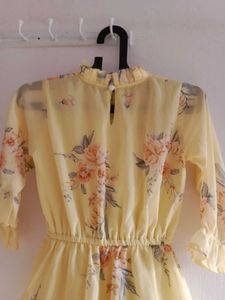 Floral Ruffle Tiered Dress