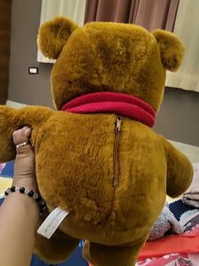 Cute Plush Teddy Bear with Scarf