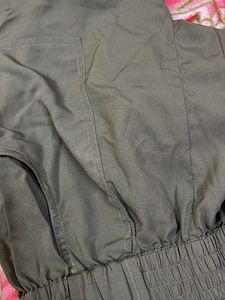 Olive High-Waisted Shorts