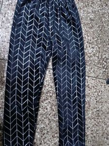 Chevron Velvet Pants
