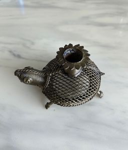 Vintage Dokra Candle Holder!