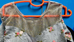Full Embroidered Gown