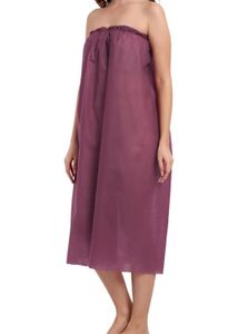 Purple Spa Wrap Dress