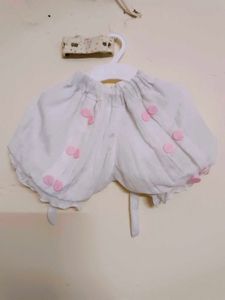Baby Girl Dress. Top And Shorts
