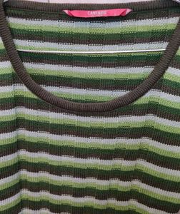 Striped Knit Sweater