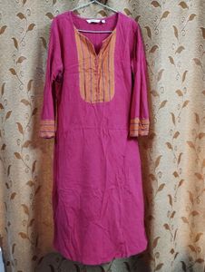 Pink Kurta