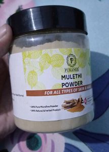 Mulethi Powder For All Type Of Skin &amp; Hair + One Freebies