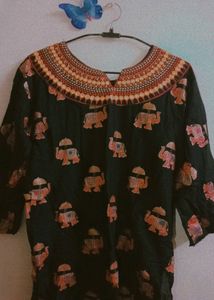 SHORT RAJASTHANI STYLE KURTI FOR FESTIVAL!!